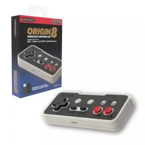 Origin8 Wireless Controller For Switch NES USB Classic Gray - Foto 1 di 1
