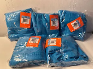 5 New Nike Girl's Basketball Athletic Shorts Blue Lined Mesh Style 273782 Size M - Picture 1 of 3