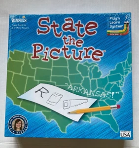 Briarpatch "State the Picture" Game Play 'n Learn System 2015 Brand New Sealed - Picture 1 of 4
