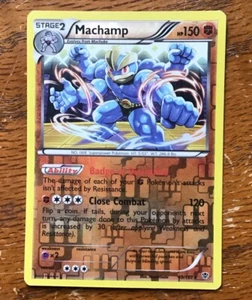 Pokémon TCG Machamp Plasma Blast 49/101 Reverse Holo Holo Rare - Picture 1 of 2