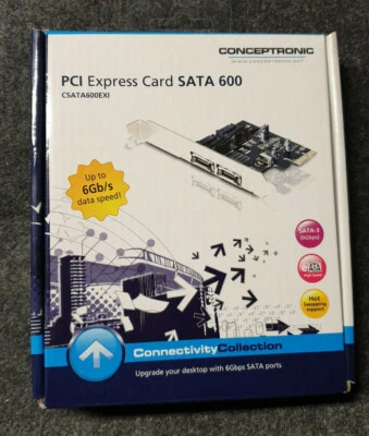 Scheda PCI Express x1 controller SATA 600 hot-swap - Immagine 1 di 2