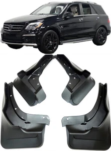 For 2012-2015 Mercedes Benz ML63 ML AMG W Pedal Splash Guards Mud Flaps Fender - Picture 1 of 5