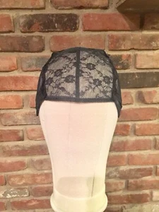 Black large Breathable Mesh Wig Cap - Picture 1 of 7
