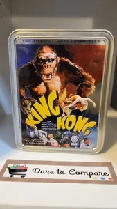 King Kong 1933 Two-Disc Collectors Edition Metal Tin Complete - Picture 1 of 9