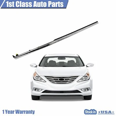 Fender Garnish Right Passenger Side Molding Chrome for Hyundai Sonata 2015-2017 Foto 1 de 4