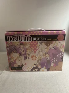 Juego completo de caja manga Ouran High School Host Club 1-18 + bloc de notas - Imagen 1 de 15