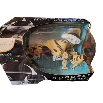 Telecomando radiocomandato cane robot vintage originale ROBOPET WoWWee 2005 sigillato bianco - Immagine 1 di 4
