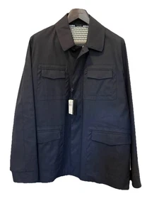 Ermenegildo Zegna Couture Size 56, 100% Cotton (silk Lining) Men’s Blue jacket - Picture 1 of 16