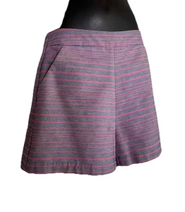 Kookai Striped Shorts Size 38 Aus 10 Us 6 - Picture 1 of 5