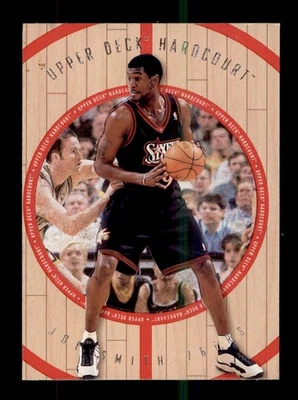 1998-99 UPPER DECK HARDCOURT #52 JOE SMITH PHILADELPHIA 76ERS - Image 1 of 2