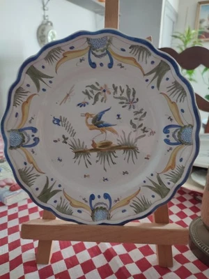  Assiettes Anciennes Collections Lot de 22 et 2 Plats Terre De Fer Et Cul Noir. - Photo 1/4