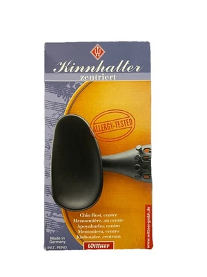 Mentón central Kinnhalter para violín tamaño relleno 4/4 nuevo en caja Foto 1 de 4