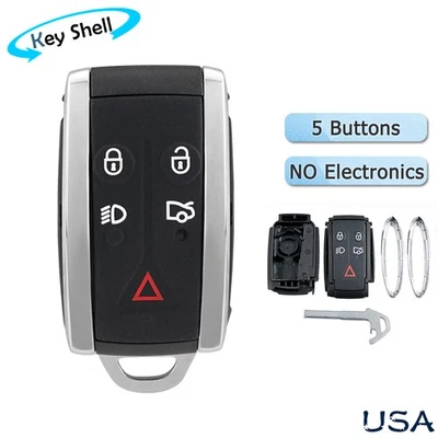 Reemplazo para Jaguar X S Tipo XF XFR XJ8 XJR XK XKR Mando a Distancia Llavero Carcasa Estuche Foto 1 de 4