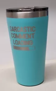 Taza de viaje con vaso aislado de acero inoxidable Sodilly 16 oz *CARGA SARCÁSTICA DE COMENTARIOS* - Imagen 1 de 5