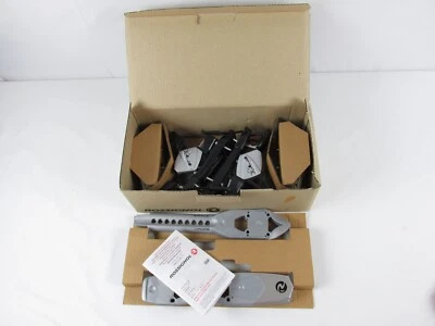 Fijaciones de esquí Rossignol FTX 105 negro plateado placa X NUEVO principios de la década de 2000 Nuevo de Lote Antiguo Foto 1 de 4