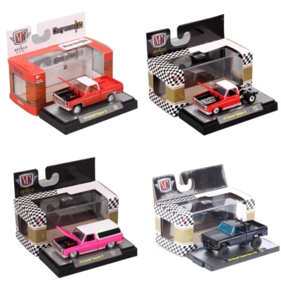 M2 1/64 Mini Scale 1973  Cheyenne 10  Truck Diecast Car Model Toy - Image 1 of 4