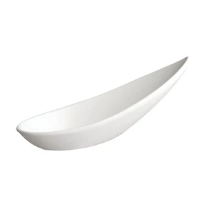 12 Fingerfood Gourmet Löffel FRIENDLY aus PET-Kunststoff Farbe Weiß 11 cm lang - Bild 1 von 1