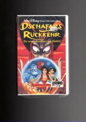 Walt Disney mit Hologramm  DSCHAFARS RÜCKKEHR   VHS Rarität  NEU  OVP in Folie  - Bild 1 von 2