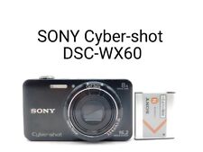 Sony Cyber-Shot DSC-WX60 Digital Compact Camera Black used