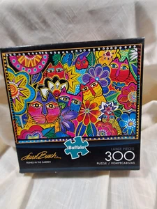 Rompecabezas colorido de 300 piezas Laurel Burch Collection The Cats Collection TSR - Imagen 1 de 2