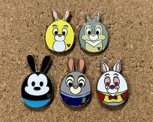 2020 Disney’s Rabbit Eggs Hidden Disney Pin Set ~ Full set of 5! - Bild 1 von 2