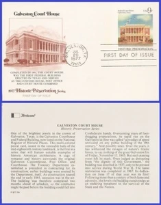 USA4 #UX71 U/A FLEETWOOD FDC Federal Court House - Picture 1 of 1