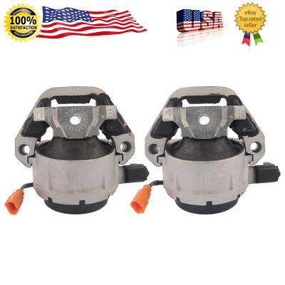 2x soportes de motor delanteros y arnés de cables para Audi A6 A7 Quattro V6 GAS 4G0199381LE Foto 1 de 4