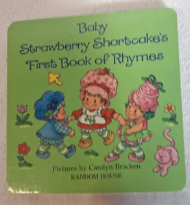 Baby Strawberry Shortcake's First Book of Rhymes Carolyn Bracken 1984 - Picture 1 of 9