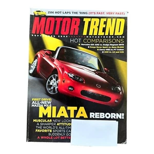 Motor Trend Magazine September 2005 Mercedes E55 AMG vs Dodge Magnum - Bild 1 von 9