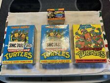 tmnt topps 1989 sealed box lot