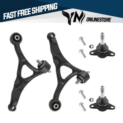 Juego de 4 brazos de control inferiores delanteros y conjunto de rótula para Volvo XC90 2003-14 Foto 1 de 4