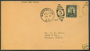 Cubierta 588 FDC - 7c McKINLEY - Imagen 1 de 1