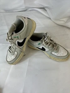 Nike Men’s Air Force 1 '07 LV8 Split Sz 7 Light Silver Black | DZ2522-001 |flaw - Picture 1 of 13