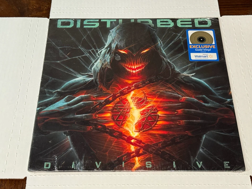 Disturbed - Divisive- LP 2022 Reprise Gold  Vinyl Sealed - Image 1 of 1