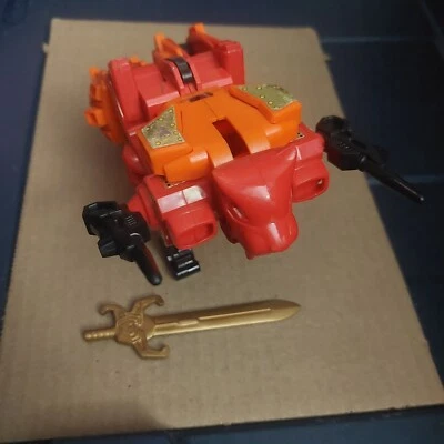 G1 TRANSFORMERS VINTAGE RAMPAGE BUILD PREDAKING MOSTLY COMPLETE 1986!! - Image 1 of 4
