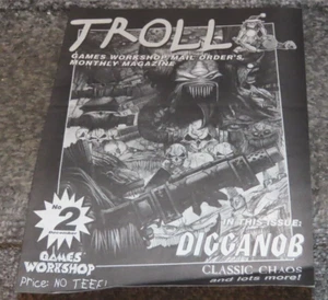 Games Workshop Troll Mail Orders Monthly Magazine Warhammer No Issue 2 40K OOP - Picture 1 of 2