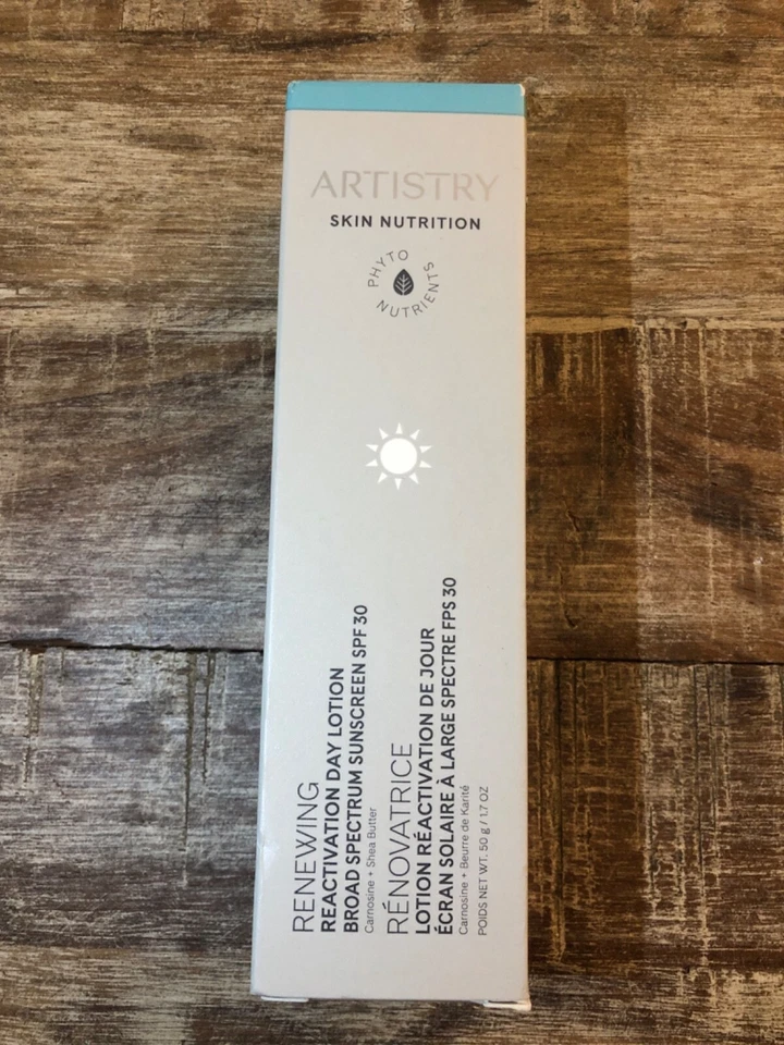 Nuevo en caja Artistry Skin Nutrition renovadora reactivación loción hidratante de día 1,7 oz Foto 1 de 1