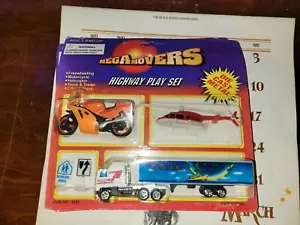 Vintage Mega movers highway place Set diecast - Picture 1 of 4