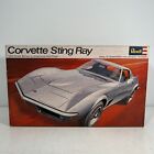 Revell H-1297 Corvette Sting Ray 1/32 Scale Vintage Model Kit Partially Built