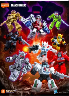 Blokees Transformers Defender Version 02 The Overthrow Blind Box Model Figure - Image 1 of 3