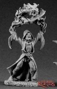 Reaper Dark Heaven Legends Metal OOP 02005 Tox Human Wizard nuovo sciolto - Foto 1 di 1