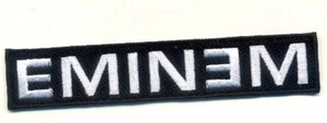 CAFÉ RACER ROCKERS 59 TON-UP BOYS iron-on PATCH: EMINEM EMINƎM Slim Shady LOGO - Picture 1 of 12