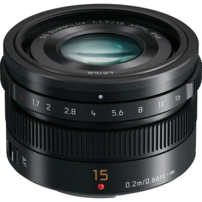 Panasonic LUMIX G Leica DG Summilux 15 мм f/1.7 ASPH. Объектив H-X015K - Изображение 1 из 4