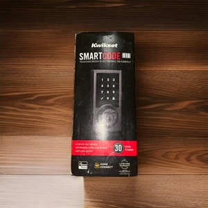 Kwikset 99160-017 SmartCode 916 Pantalla Táctil Cerrojo Electrónico Bronce Veneciano - Imagen 1 de 2