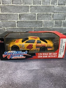 NASCAR SUPER TRUCKS SERIES #4 KODAK STERLING MARTIN 1/24 DIE CAST BANK - Picture 1 of 8