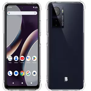 BLU Rugged Case + screen protector for blu G93 G0910 128GB GSM Unlocked CLEAR - Picture 1 of 6