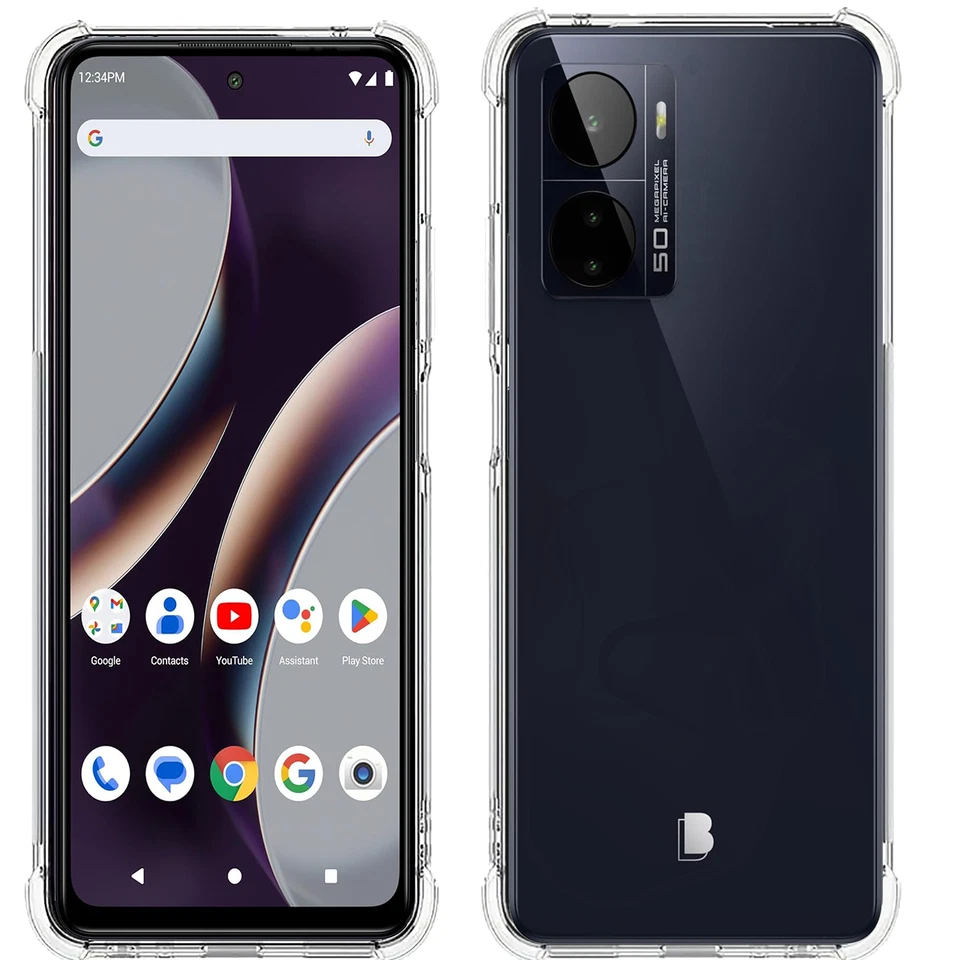 Funda Resistente BLU + Protector de Pantalla para blu G93 G0910 128GB GSM Desbloqueado CLARO Foto 1 de 4