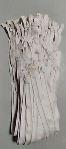 100-Zippers/Vtg1970s "JAPAN"/PALE-PINK COTTON/22in NYLON COIL Dress/Upholstery - Picture 1 of 1
