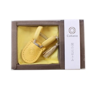 [US DDP] Cohana Seki Mini Scissors Yellow 2024 Anniv Ed 35mm Thread Snips Japan - Picture 1 of 3