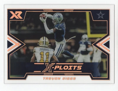 TREVON DIGGS 2022 PANINI XR X-PLOITS #XP-22 DALLAS COWBOYS CASE HIT SSP - Image 1 of 2